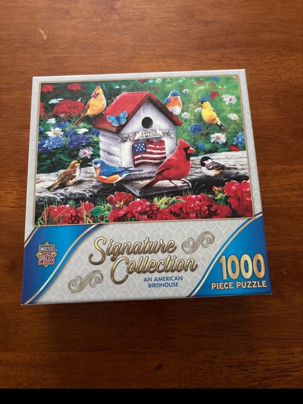 American Birdhouse" 1000-Piece Puzzle
